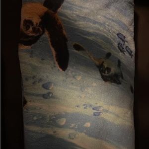 Sea Turtle & Dolphin Towel